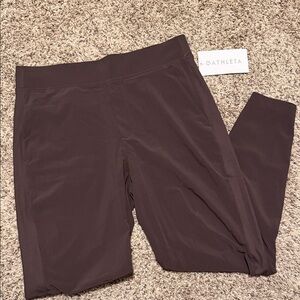 Athleta Brooklyn Ankle Pant in Dark Brown